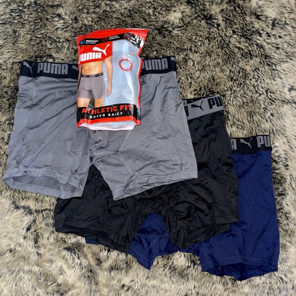 Men’s Puma Athletic For Boxer Brief 3 pk - Size L - Picture 3 of 4